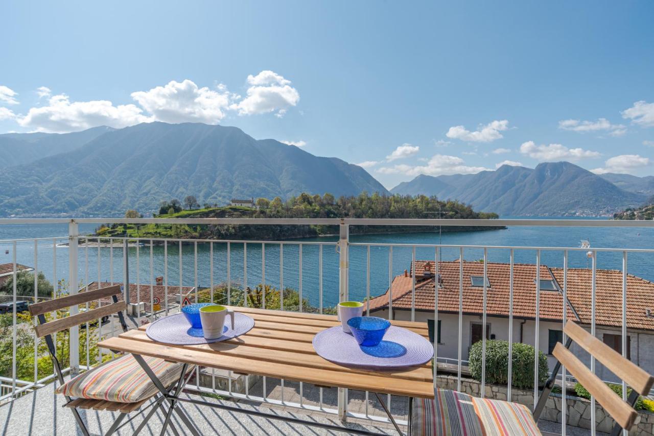 Lake Como Apartment With Balcony And Private Parking Ossuccio Ngoại thất bức ảnh