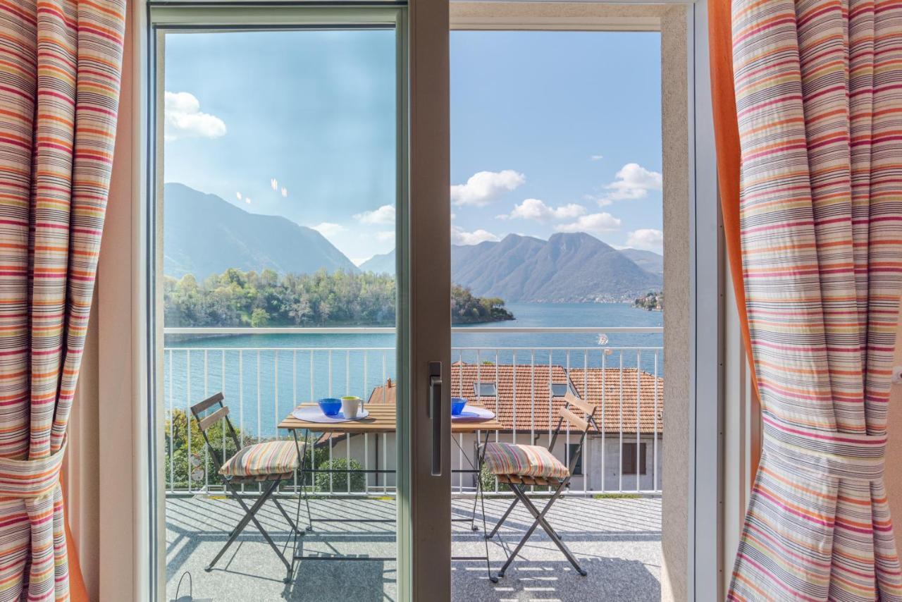 Lake Como Apartment With Balcony And Private Parking Ossuccio Ngoại thất bức ảnh